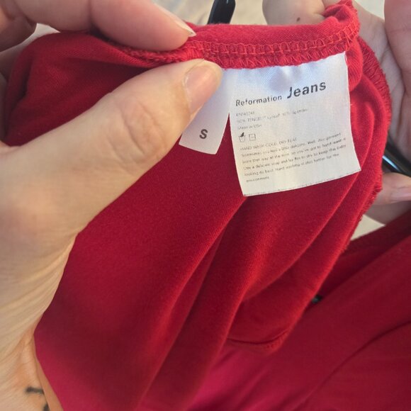 Reformation Jeans, Size S, Red Dress - Picture 2 of 7